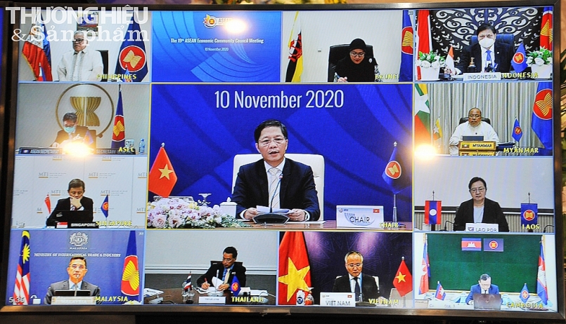 Hội nghị trực tuyến Hội đồng Cộng đồng Kinh tế ASEAN