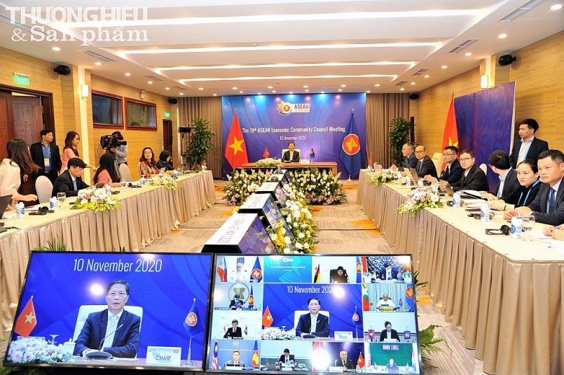 Hội nghị trực tuyến Hội đồng Cộng đồng Kinh tế ASEAN