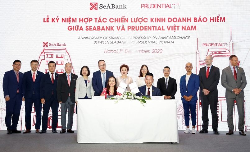 Prudential Việt Nam và SeABank thúc đẩy quan hệ hợp tác chiến lược qua thỏa thuận phân phối sản phẩm bảo hiểm trên nền tảng kỹ thuật số