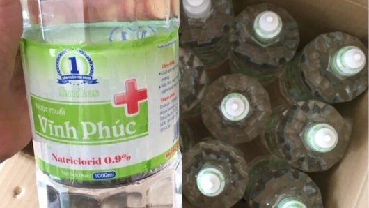 Lô Nước muối Vĩnh Phúc Smiles bị thu hồi