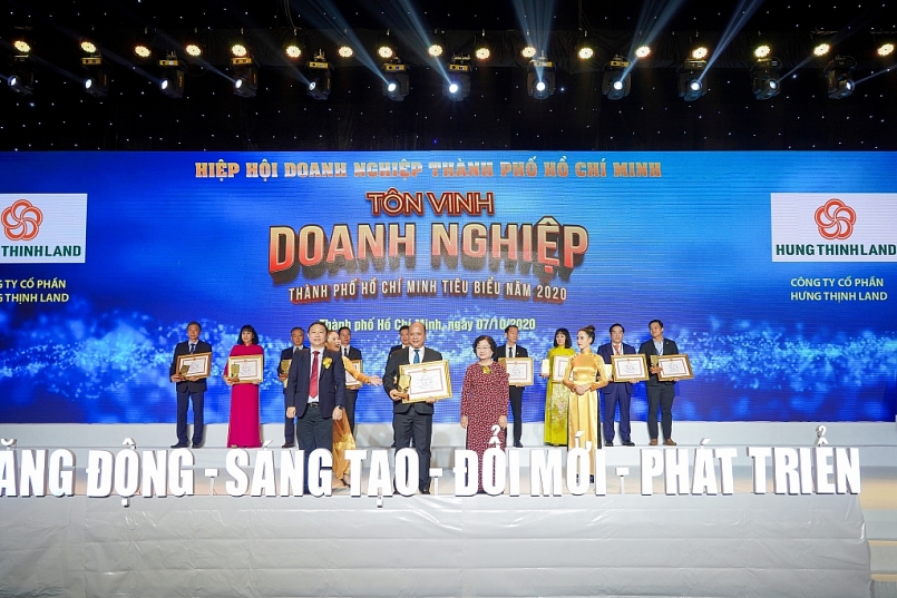 Hưng Thịnh thắng lớn ở giải thưởng Doanh nghiệp, Doanh nhân TP.HCM tiêu biểu năm 2020