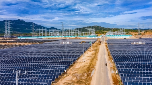 Ninh Thuận: Khánh thành dự án điện mặt trời lớn nhất Đông Nam Á