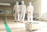 Thành tựu khoa học: Việt Nam chế tạo thành công robot lau sàn khử khuẩn phòng bệnh