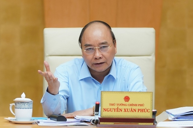 Thủ tướng Nguyễn Xuân Phúc chủ trì cuộc họp Ban chỉ đạo điều hành giá (ảnh VGP).