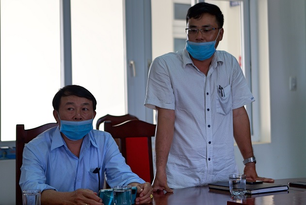 Đại diện phía chính quyền Ông Nguyễn Xuân Doanh phát biểu ý kiến