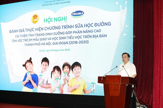 Ông Chử Xuân Dũng, Giám đốc Sở GD ĐT TP. Hà Nội phát biểu tại Hội nghị
