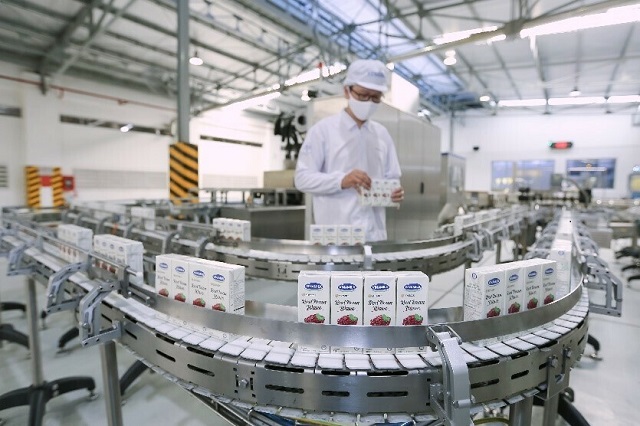 Công nghệ sản xuất hiện đại giúp sản phẩm Vinamilk đáp ứng tiêu chuẩn của các thị trường xuất khẩu