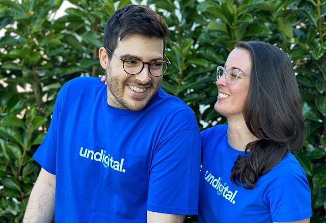 Hai vợ chồng Andrew và Kristen Cornale là các nhà sáng lập UnDigital.