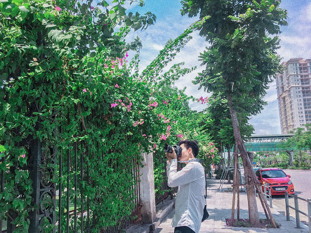 Những địa điểm check-in sống ảo tại Hà Nội: Cùng giới trẻ cực chill với hoa  giấy thơ mộng!