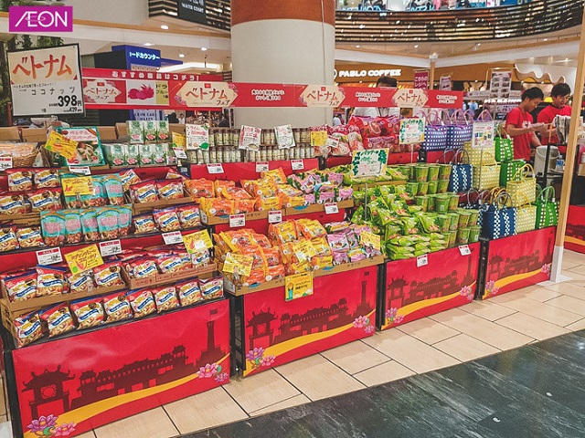 Nhiều hàng hóa của Việt Nam vào hệ tho61ng siêu thị AEON