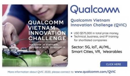 Khởi nghiệp 2020: Chương trình Thử thách đổi mới sáng tạo Qualcomm Việt Nam