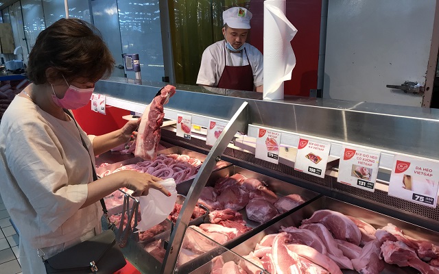 Giá thịt lợn hôm nay ngày 6/8, xuất hiện khuyến mãi tại Vinmart