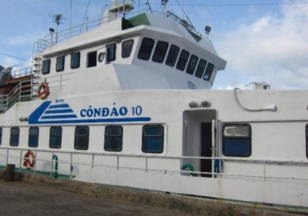 Vũng Tàu: Chấm dứt hoạt động tàu Côn Đảo 10