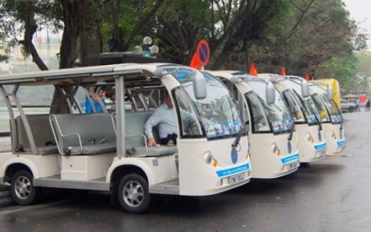 Hà Nội: Khảo sát thêm 8 khu vực triển khai xe điện 4 bánh vận chuyển hành khách