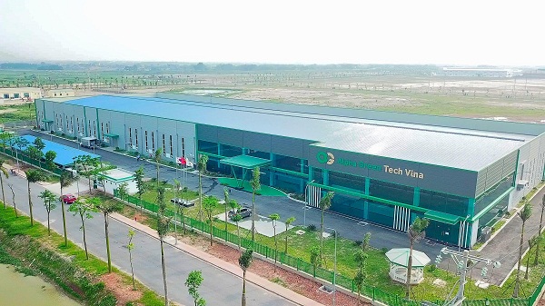 Nhà máy Alpha Green TechVina xây dựng trong KCN Hòa Phú