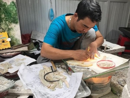 Hà Nội: Giữ lửa làng nghề sơn mài Hạ Thái