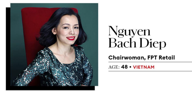 Bà Nguyễn Bạch Điệp (Ảnh: Forbes Việt Nam)