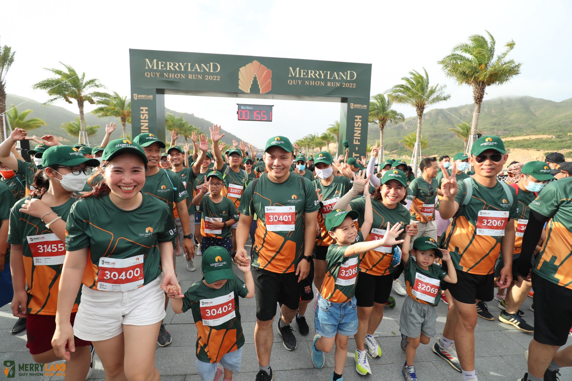 Quy Nhơn: Lần đầu có giải chạy quy mô hơn 3.000 người tại MerryLand Quy Nhơn Run 2022