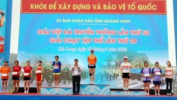 Quảng Ninh: Trên 2.000 người tham gia Giải Việt dã truyền thống, Giải chạy tập thể