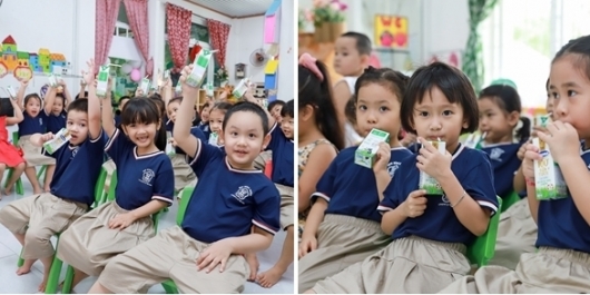 Sữa học đường Vinamilk đồng hành cùng học sinh TP Đà Nẵng