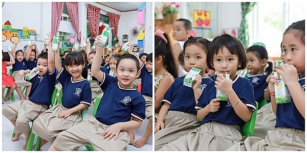 Chương trình Sữa học đường góp phần cải thiện thể trạng và chiều cao của con trẻ được nhiều thầy cô, phụ huynh ở Đà Nẵng đánh giá cao.