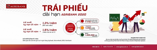 Agribank phát hành 5.000 tỷ đồng trái phiếu ra công chúng năm 2020
