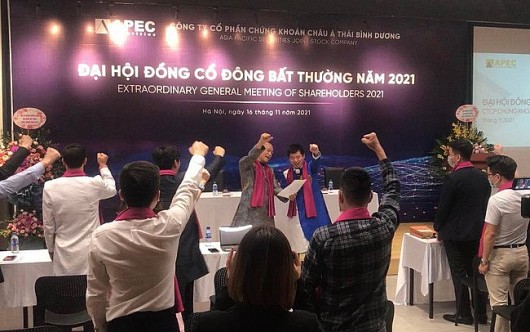 Cổ phiếu họ Apec Group lao dốc mạnh