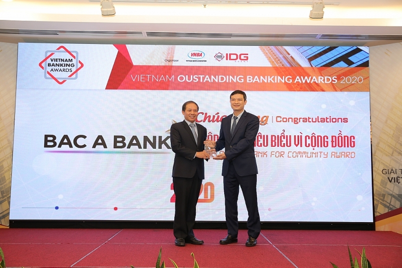 BAC A BANK - ngân hàng tiêu biểu vì cộng đồng 2020