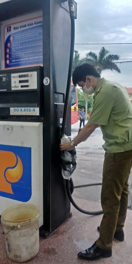 QLTT Nam Định: Kịp thời ngăn chặn trên 20.000 lít dầu Diesel không đảm bảo chất lượng